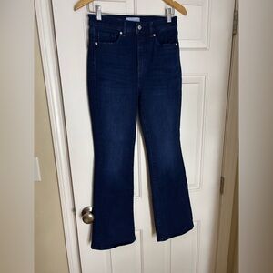 LOFT Dark Blue Slim Flare Women's Jeans LIKE NEW